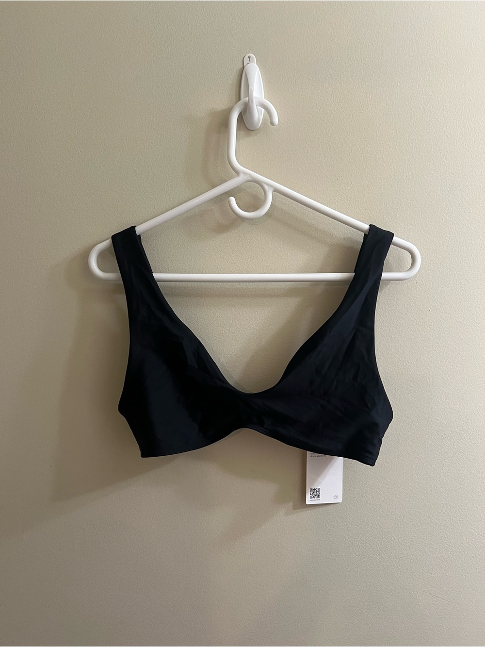 Quince Black Women's Swim Bikini Top